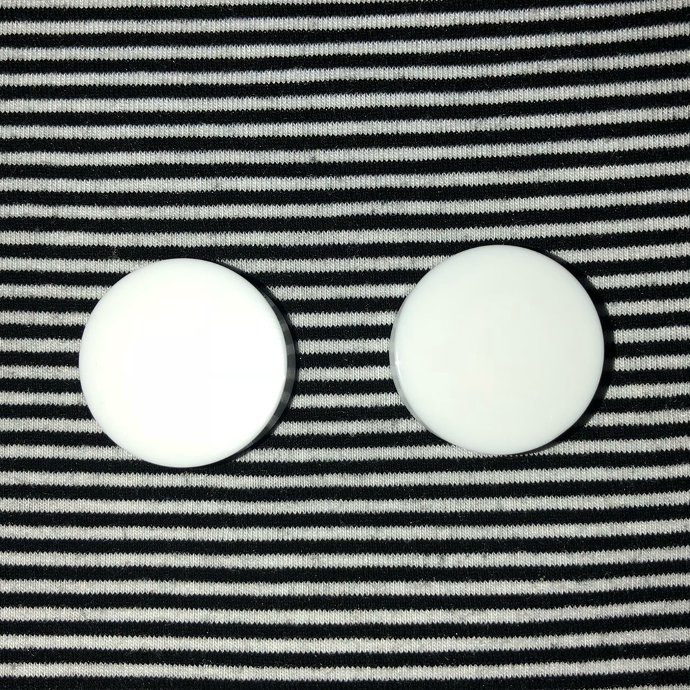 White plugs